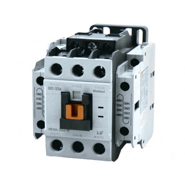 Relay Ισχυος 3P 15Kw 110Vdc 1No1Nc Mc-32A Metasol Lg (Τεμάχια 2)