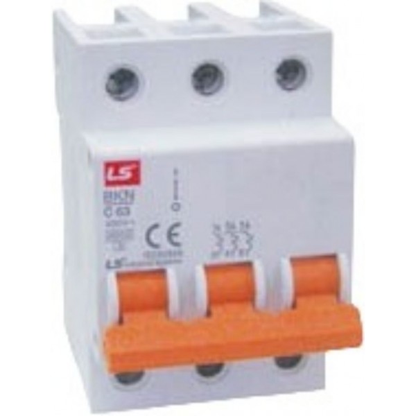 Ασφαλεια Ραγας 3P C 63A 6Ka 400Vac Bkn Lg
