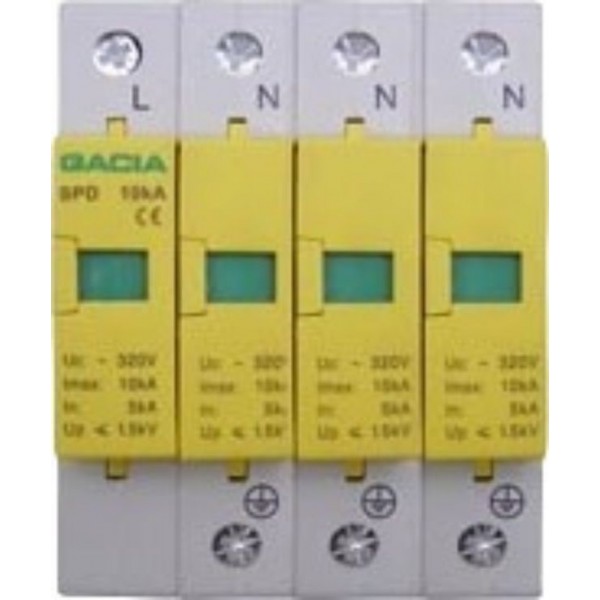 Αντικεραυνικα Ραγας T2 4P 60Ka 400Vac Sgs1 Maxge (Τεμάχια 2)