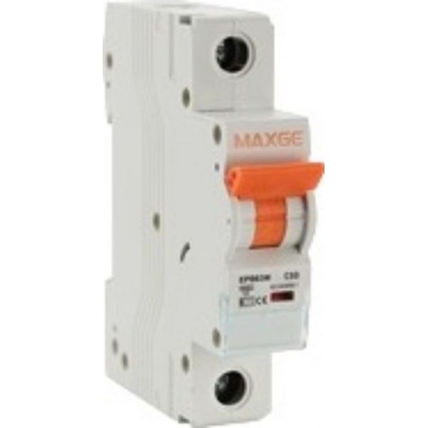 Ασφαλεια Ραγας 1P C 50A 6Ka 230/400Vac Epb-63M Maxge