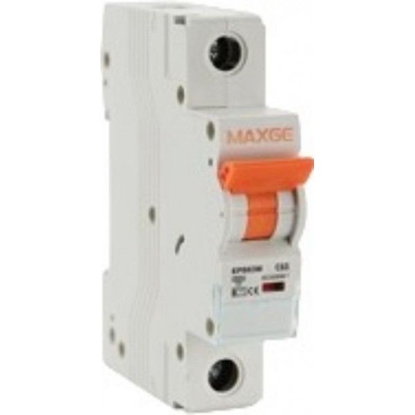 Ασφαλεια Ραγας 1P C 63A 6Ka 230/400Vac Epb-63M Maxge
