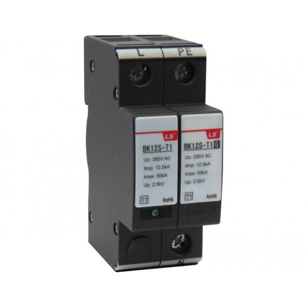 Αντικεραυνικα Ραγας T1 1P+N 50Ka 385Vac Bk12S Lg