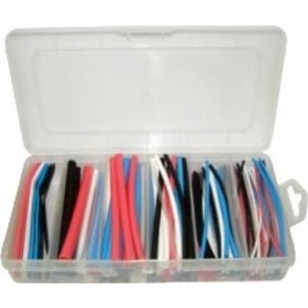 Σετ Θερμοσυστελλομενων 160 Τεμαχιων Σε Κασετινα 5 Χρωματων (-55+125°C) W/r