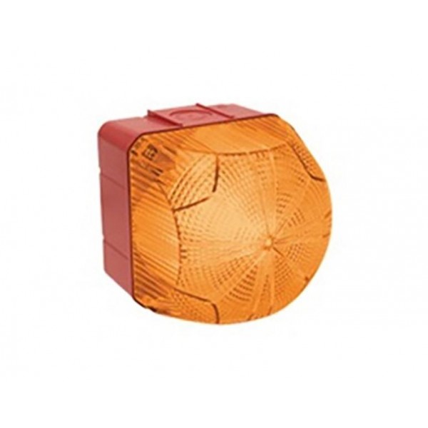 Φαρος Led Flashing/σταθερος 230Vac Μικρος Πορτοκαλι Qds Auer