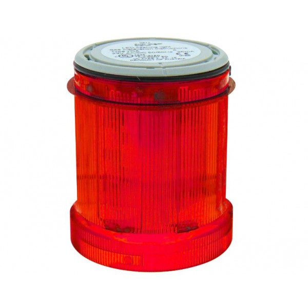 Φανος Led Σταθερος Πυργου 230Vac/dc Φ60 Κοκκινος Ydc Auer