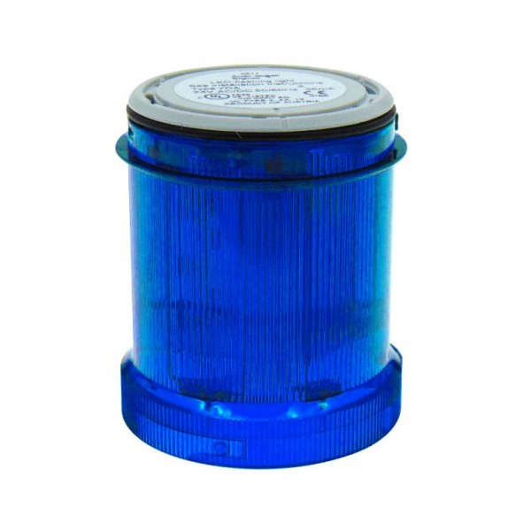 Φανος Led Flashing Πυργου 24Vac/dc Φ60 Μπλε Yda Auer