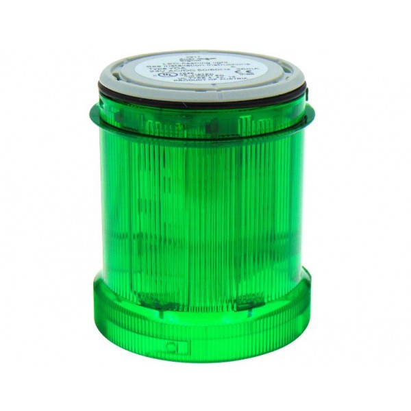 Φανος Led Flashing Πυργου 230Vac Φ60 Πρασινος Yda Auer