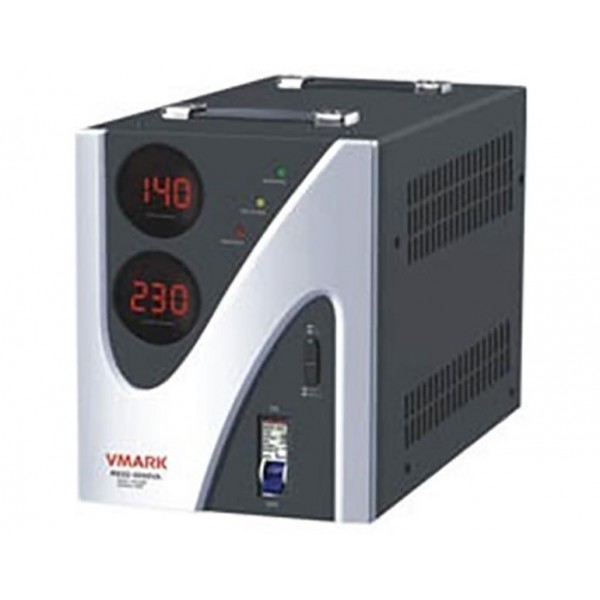 Σταθεροποιητησ-Ρυθμιστης Τασης 3000Va Ψηφιακος Relay (Re-02) Vmark