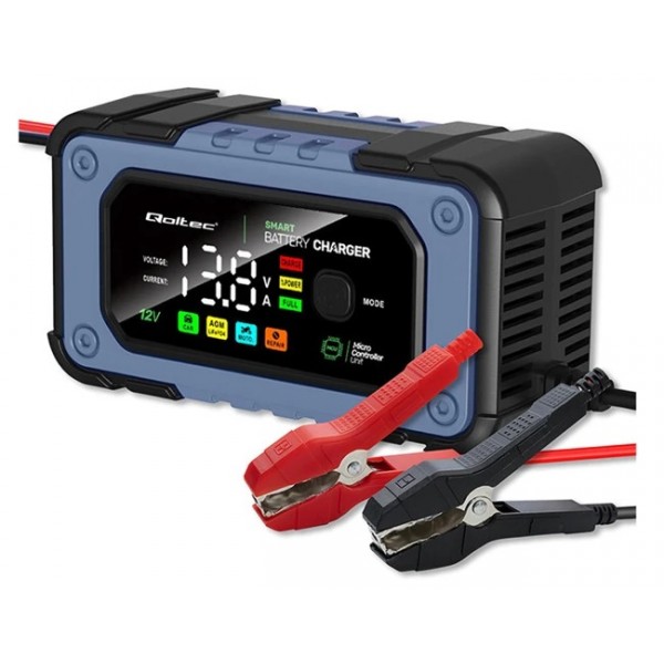 Φορτιστης Συντηρητης Μπαταριων 12V 7A 52486 Qtc