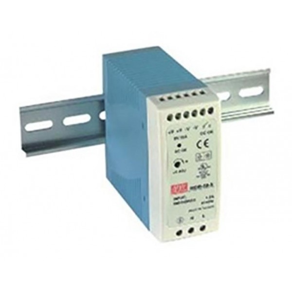 Τροφοδοτικο Ραγας 60W/12Vdc/5A Pfc Ultra Slim Mdr-60-12 Mean Well (Τεμάχια 2)