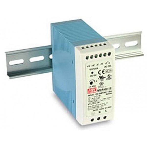 Τροφοδοτικο Ραγας 60W/48Vdc/1.25A Pfc Ultra Slim Mdr-60-48 Mean Well (Τεμάχια 2)