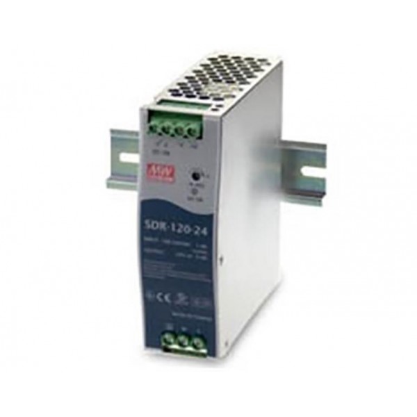 Τροφοδοτικο Ραγας 120W/24Vdc/5A Pfc Slim Sdr-120-24 Mean Well