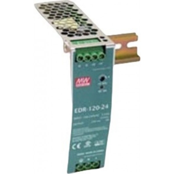 Τροφοδοτικο Ραγας 120W/24Vdc/5A Slim Edr-120-24 Mean Well