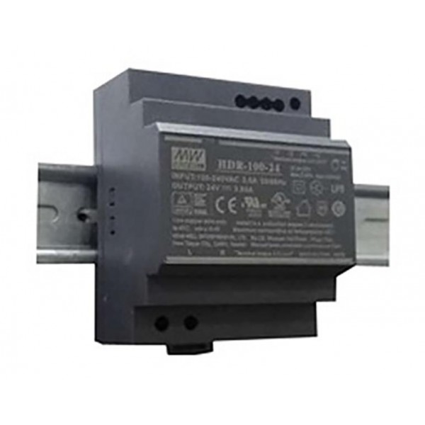 Τροφοδοτικο Ραγας 92W/24Vdc/3.83A Ultra Slim Hdr-100-24 Mean Well