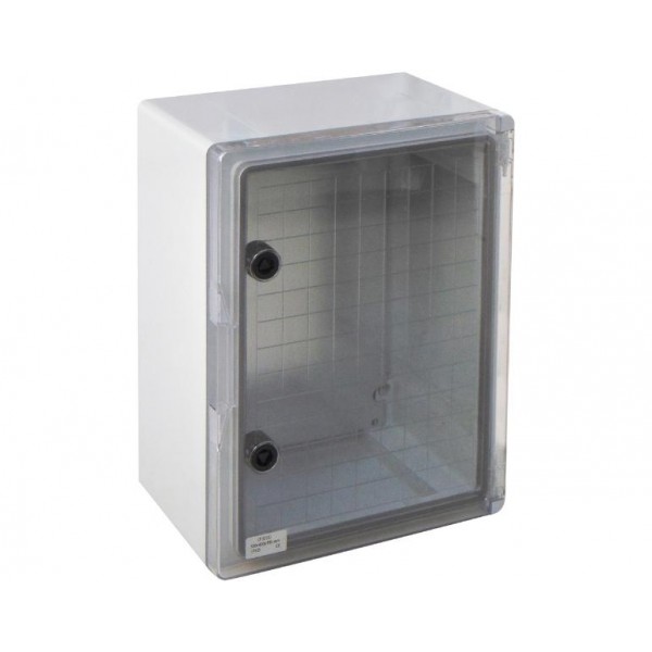 Ερμαριο Πλαστικο Στεγανο Με Διαφανη Πορτα 300X400X195 Ip65 Cp5013D Cet