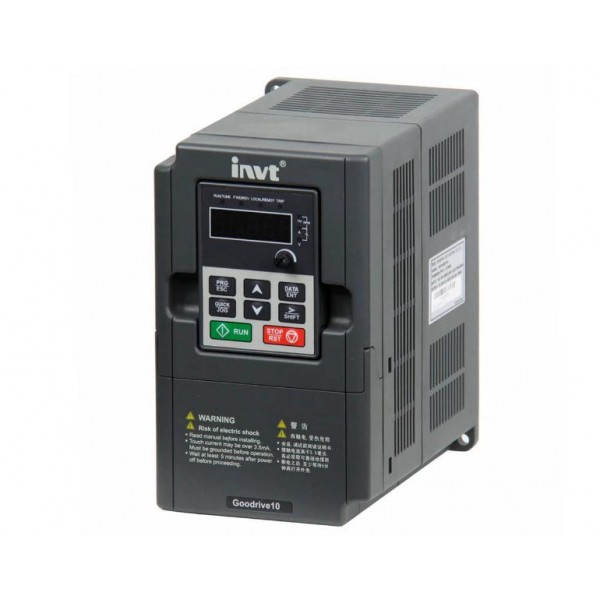 Ρυθμιστης Στροφων Inverter 1Φ Εισοδου 230V/3Φ Εξοδου 230V 2.2Kw Gd10-2R2G-S2-B Invt