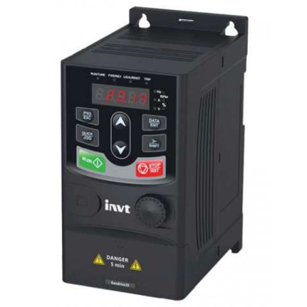 Ρυθμιστης Στροφων Inverter 1Φ Εισοδου 230V/3Φ Εξοδου 230V 2.2Kw Gd20-2R2G-S2 Invt