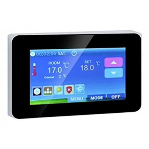 Θερμοστατης Χωρου Ψηφιακος Χωνευτος Wifi Color Me80Nal