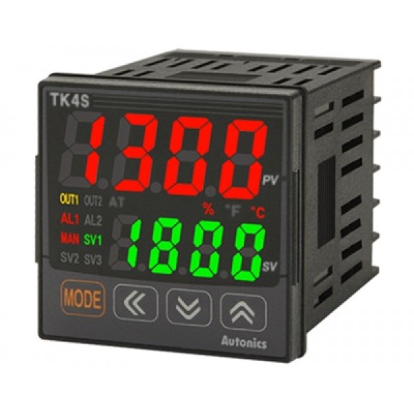 Ελεγκτης Θερμοκρασιας Ψηφιακος 48X48 100-240Vac Εξοδος 1C/o+1Alarm Tk4S-14Rn Autonics Ελεγκτης Θερμοκρασιας Ψηφιακος 48X48 100-240Vac Εξοδος 1C/o+1Alarm Tk4S-14Rn Autonics