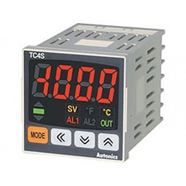 Ελεγκτης Θερμοκρασιας Ψηφιακος 48X48 100-240Vac Εξοδος 1No+1Alarm Tc4S-14R Autonics (Τεμάχια 2)