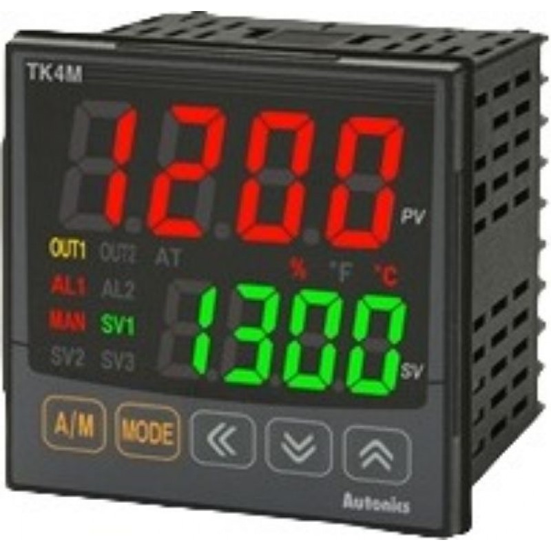 Ελεγκτης Θερμοκρασιας Ψηφιακος 72X72 100-240Vac Εξοδος 1C/o+1Alarm+Pv Tk4M-R4Rn Autonics Ελεγκτης Θερμοκρασιας Ψηφιακος 72X72 100-240Vac Εξοδος 1C/o+1Alarm+Pv Tk4M-R4Rn Autonics