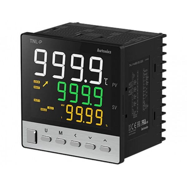 Ελεγκτης Θερμοκρασιας Ψηφιακος 96X96 100-240Vac Pid 2No+6Alarms+Rs485 Tnl-P46Rr-Rs-035 Autonics