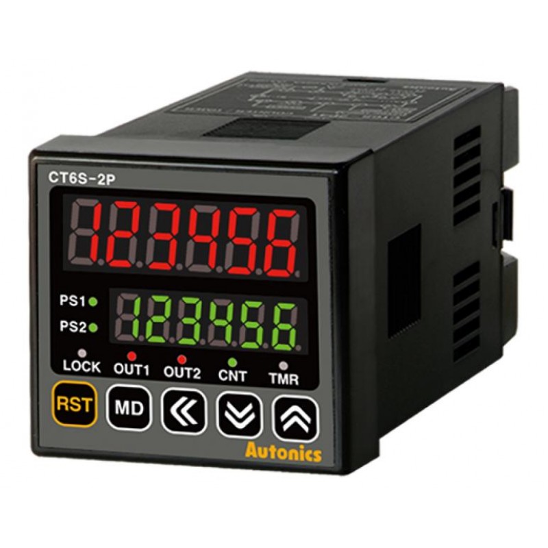 Μετρητης / Χρονικο Πινακα Ψηφιακος 48X48 100-240Vac 2 Relay/npn Ct6S-2P4 Autonics Μετρητης / Χρονικο Πινακα Ψηφιακος 48X48 100-240Vac 2 Relay/npn Ct6S-2P4 Autonics