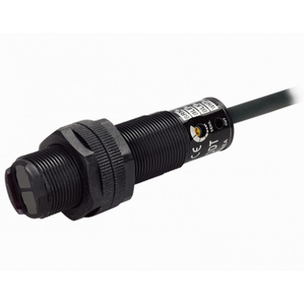 Φωτοκυτταρο Κυλινδρικο Πομπου/δεκτη Pnp 300Mm 12-24Vdc Πλαστικο Brqp100-Ddta-P Autonics