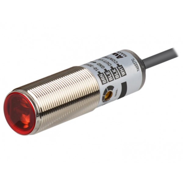 Φωτοκυτταρο Κυλινδρικο Αυτοανακλασης Pnp 400Mm 10-30Vdc Μεταλλικο Brqm400-Ddta-P Autonics