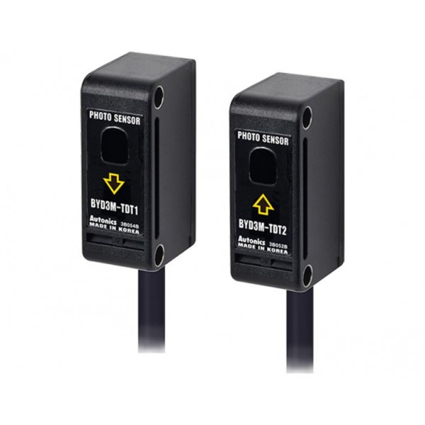 Φωτοκυτταρο Παραλληλογραμμο Πομπου/δεκτη Npn 3M 12-24Vdc Byd3M-Tdt Autonics