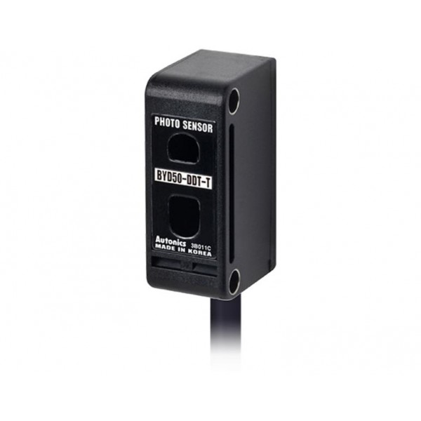 Φωτοκυτταρο Παραλληλογραμμο Αυτοανακλασης Npn 500Mm 12-24Vdc Με Timer Byd50-Ddt-T Autonics