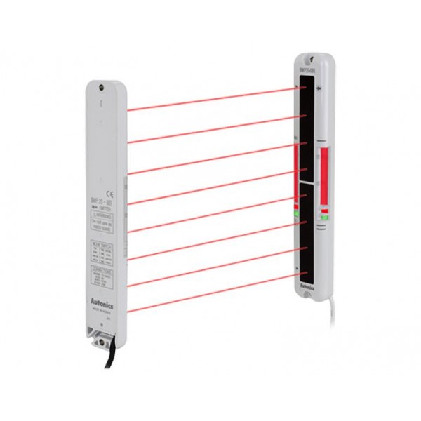 Φωτοκυτταρο Περιοχης Πομπου/δεκτη Pnp 270Mm 12-24Vdc Αλουμινιου Bwp20-12P Autonics