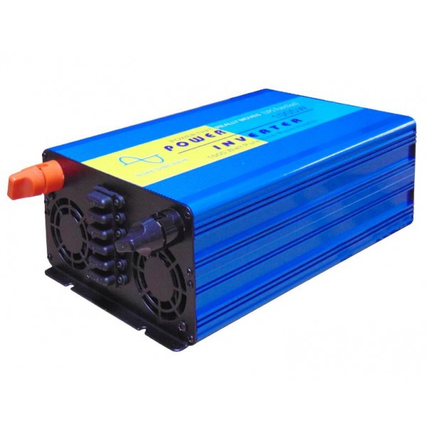 Inverter Dc/ac Καθαρου Ημιτονου Με Φορτιστη 1000W/12V Zb1000-Sc Znb