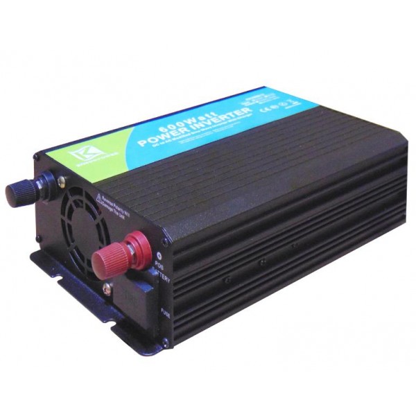 Inverter Dc/ac Τροποποιημενου Ημιτονου Με Φορτιστη 600W/24V Ksc600-M Ksn