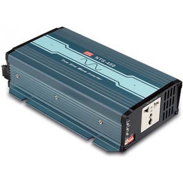 Inverter Dc/ac Καθαρου Ημιτονου 450W/12V Nts-450-212Eu Mean Well