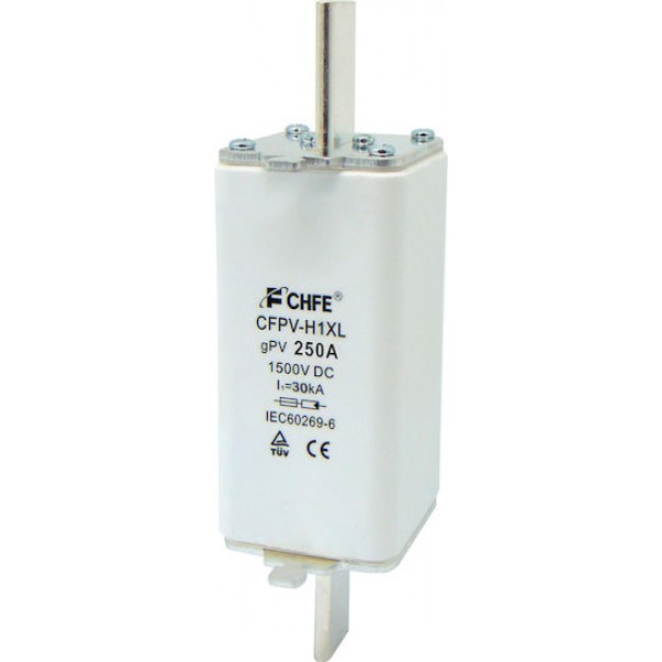 Ασφαλεια Μαχαιρωτη Φωτοβολταϊκων H1 250A 1500Vdc Gpv Cfpv-H1Xl Chf