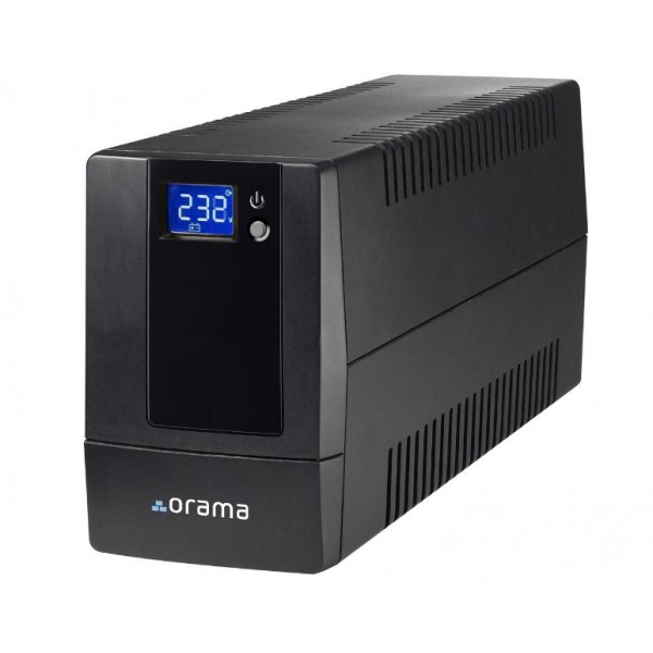 Ups Line Interactive 800Va Τροποποιημενου Ημιτονου Orama Touch Screen Lcd Vol