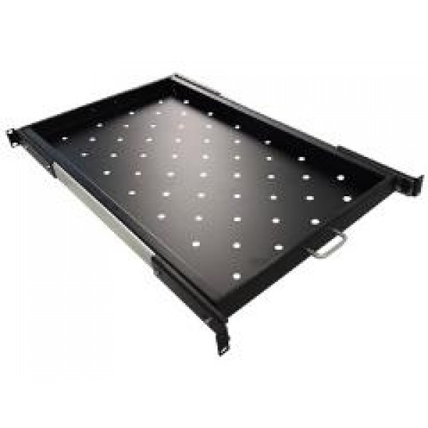 Ραφι Τηλεσκοπικο 1U Β74.1 Διατρητο Για Rack Επιδαπεδιο Β90-100 Αντοχης 20Kgs Dateup
