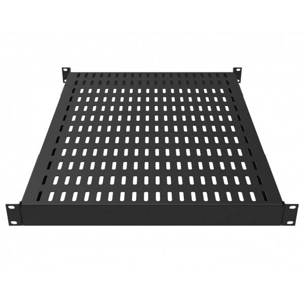 Ραφι 4 Σημειων 1U Β80 Διατρητο Για Rack Επιδαπεδιο Β100 Αντοχης 100Kgs Canovate