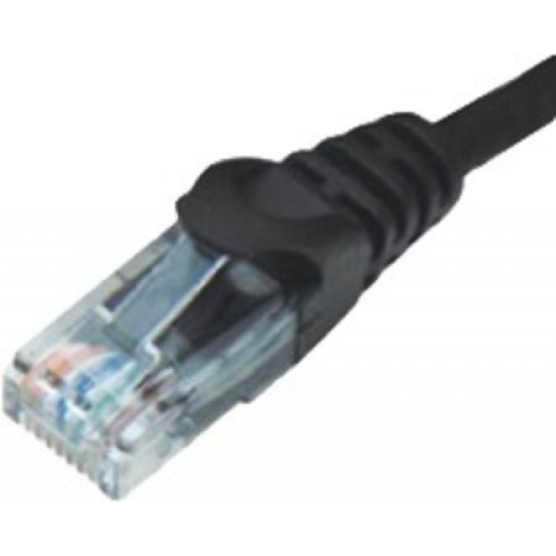 Patch Cord Cat5E Utp 15.0M Μαυρο Data Patch Cord Cat5E Utp 15.0M Μαυρο Data